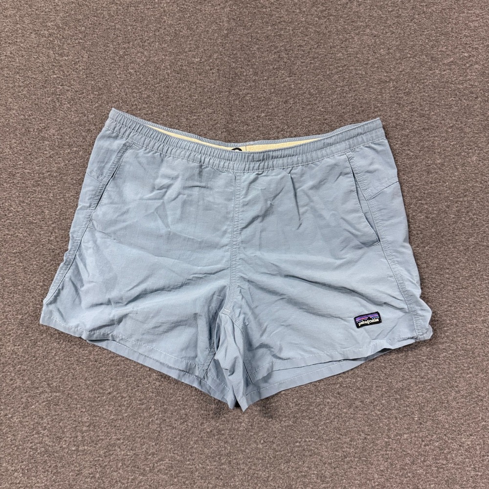 Patagonia Baggies Shorts Womens Small Blue Good Nylon Outdoor Hiking 2552